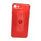 Capa De Silicone Motomo Con Anillo De Dedo Para Apple Iphone 7 / 8 (4.7) Rojo